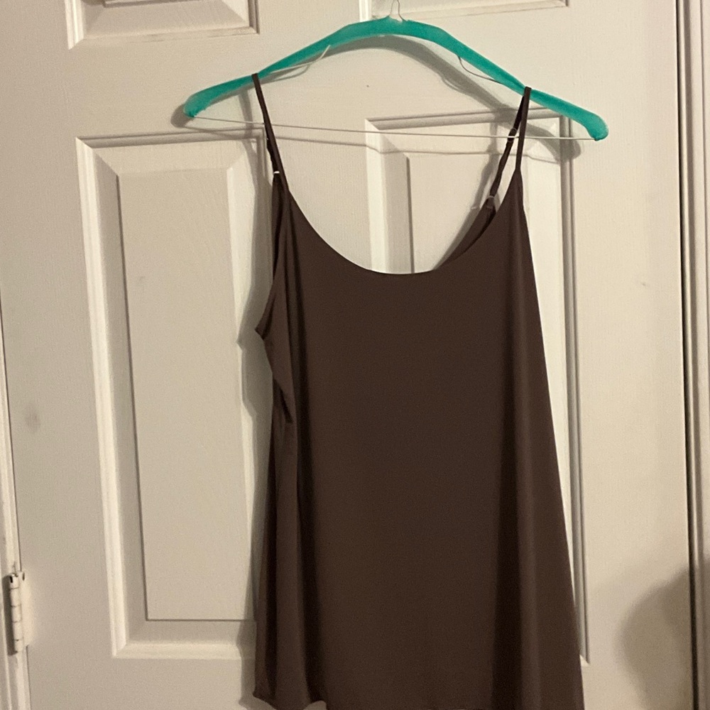 Jockey Brown Women's Camisole Top, XL, Never Worn.